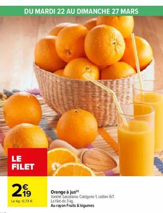 orange à jus salustiana