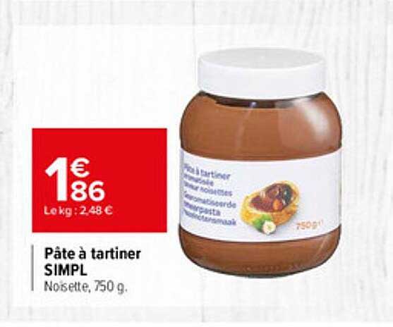 Pâte à Tartiner Simpl