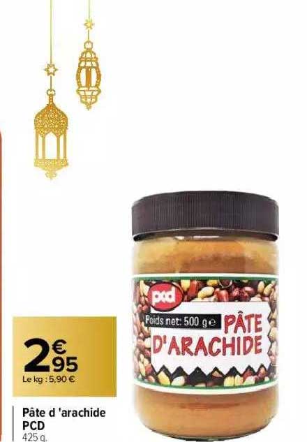 Pâte D'arachide Pcd