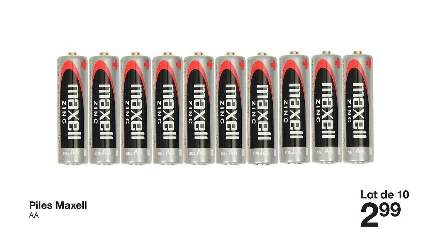 Piles Maxell