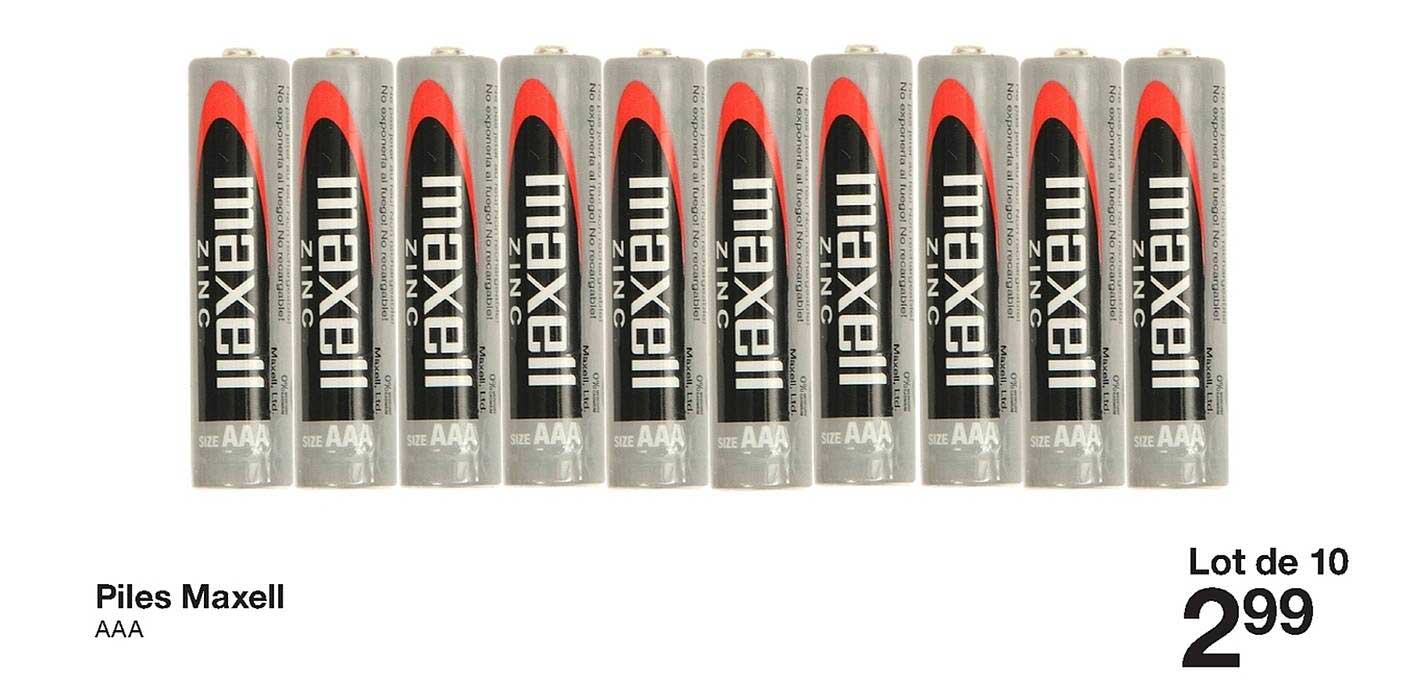 Piles Maxell