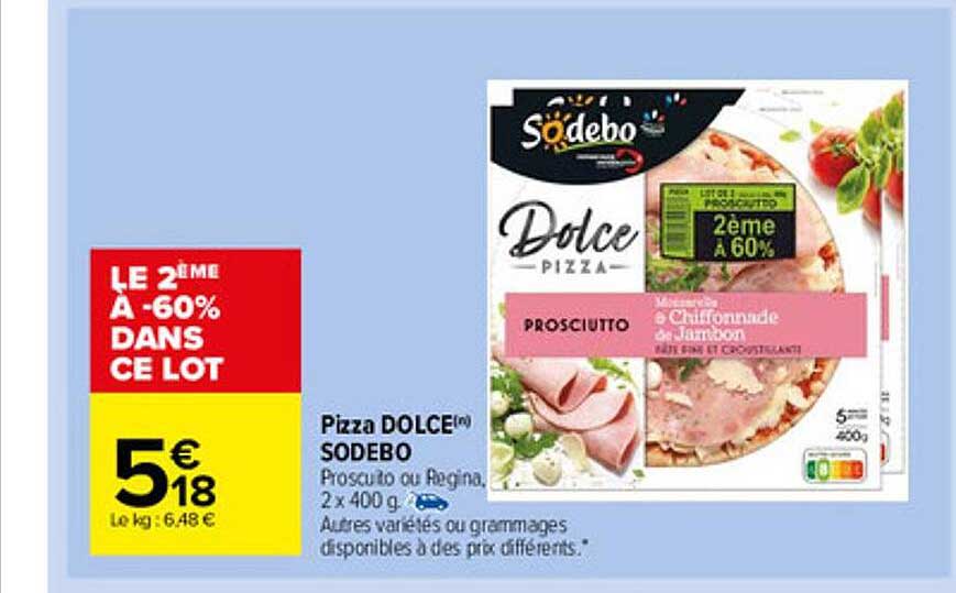 Pizza Dolce Sodebo