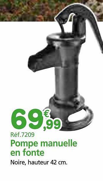 Pompe Manuelle En Fonte