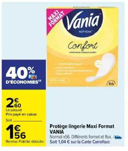 protège lingerie maxi format vania