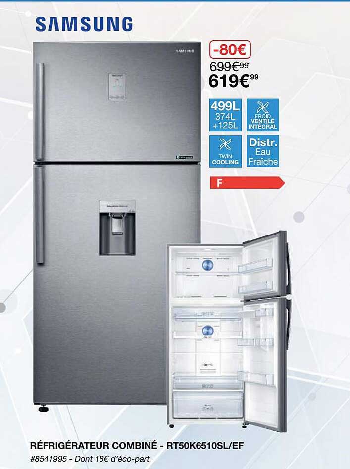 Réfrigérateur Combiné Samsung