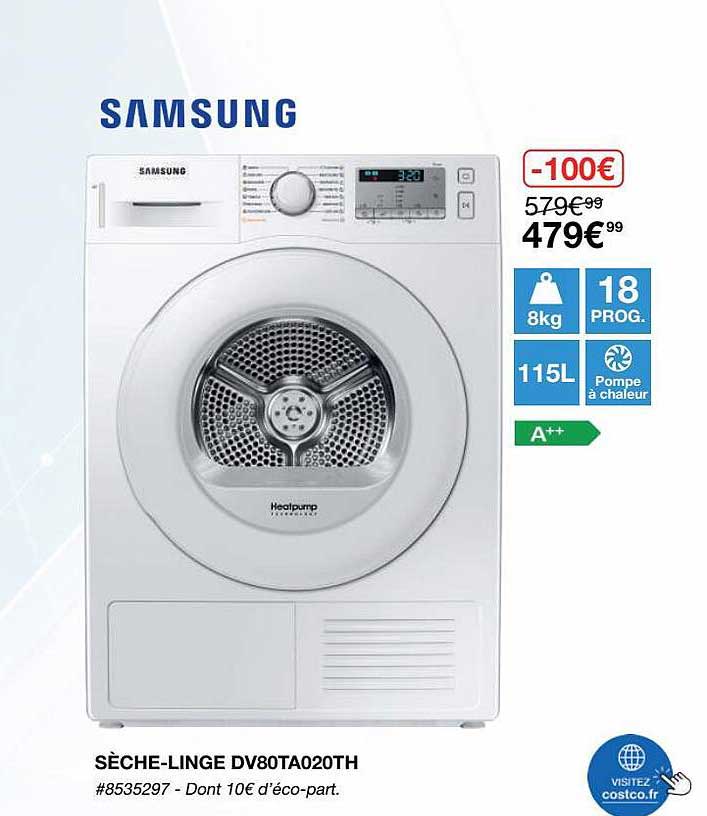 sèche-linge samsung