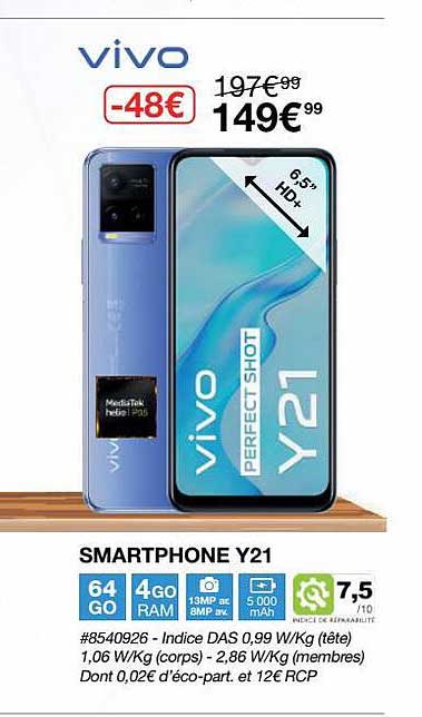 Smartphone Y21 Vivo
