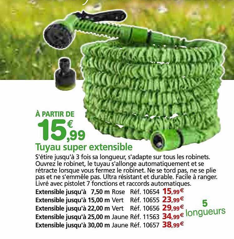 Tuyau Super Extensible