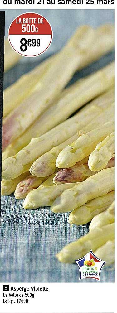 asperge violette