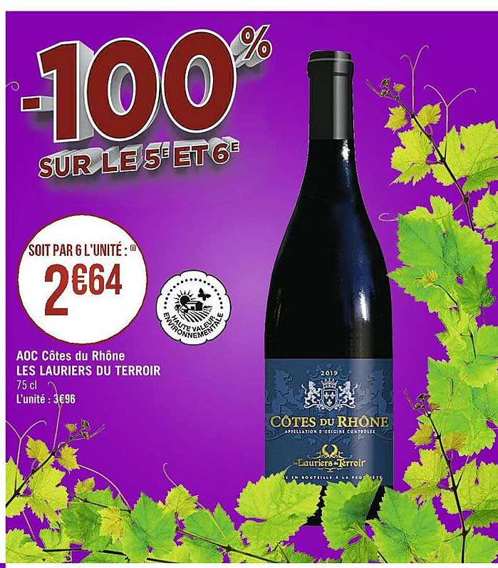 aoc côtes du rhône les lauriers du terroir