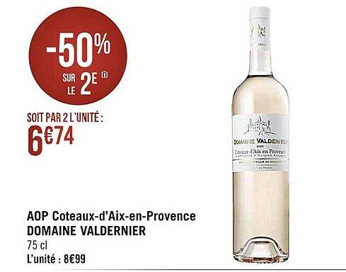 aop côteaux-d'aix-en-provence domaine valdernier