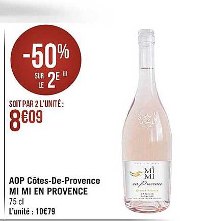 aop côtes-de-provence mi mi en provence
