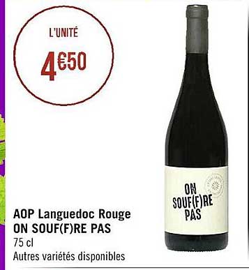 aop languedoc rouge on souffre pas