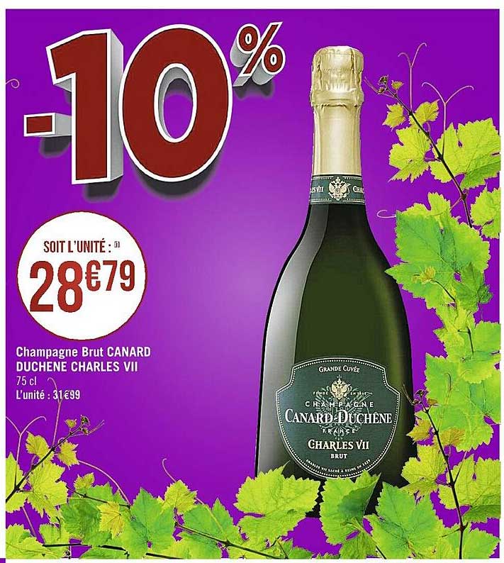 champagne brut canard duchêne charles VII