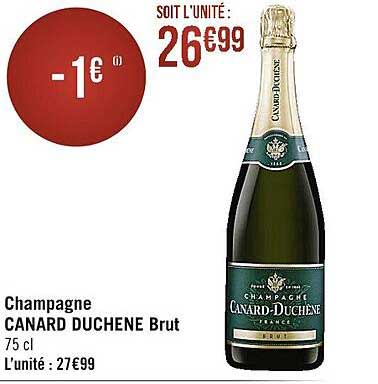 champagne canard duchêne brut