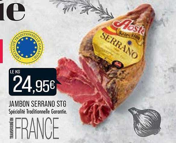 Jambon Serrano Stg