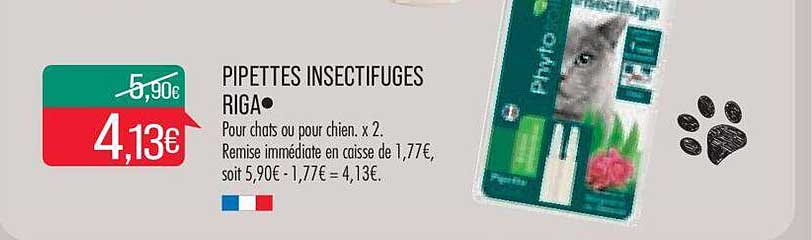 pipettes insectifuges riga