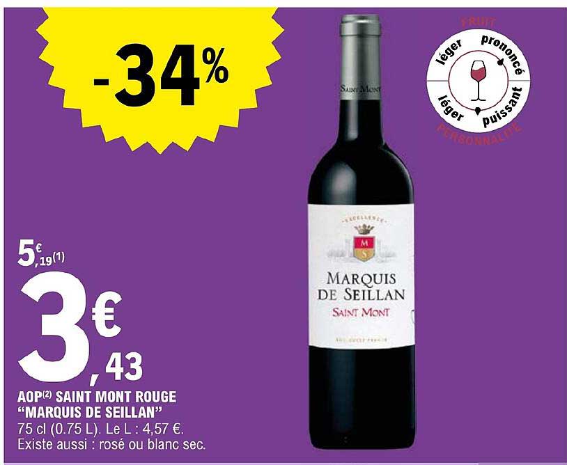 Aop Saint Mont Rogue "marquis De Seillan"