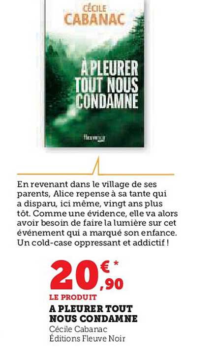 à pleurer tout nous condamme