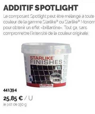 Additif Spotlight