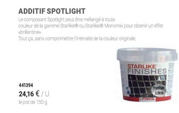 additif spotlight