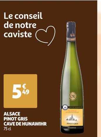 alsace pinot gris cave de hunawihr