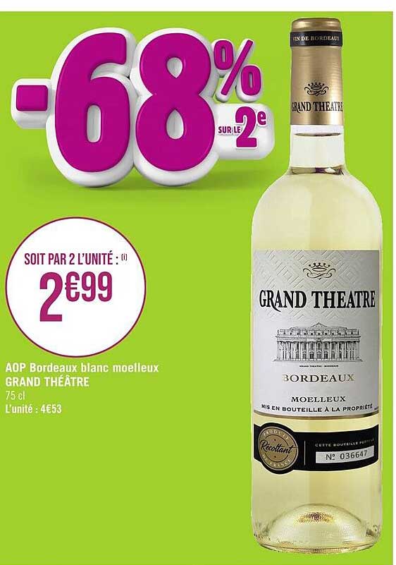 aop bordeaux blanc moelleux grand théâtre