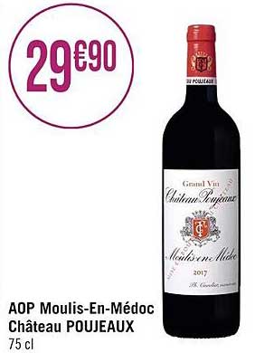 aop moulis-en-médoc château poujeaux