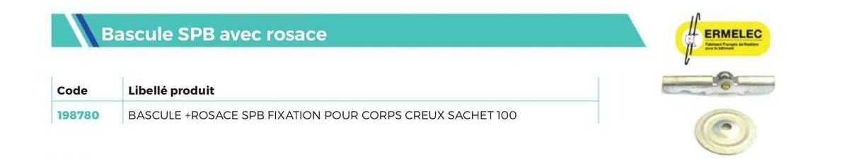 bascule spb avec rosace ermelec