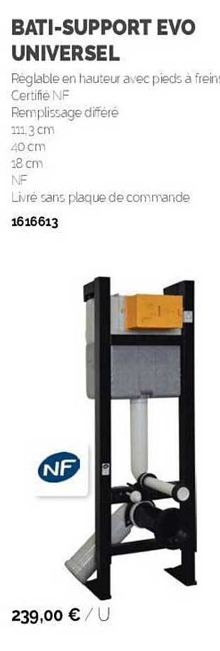 bâti-support evo universel