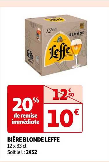 Bière Blonde Leffe