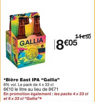 bière east ipa "gallia"