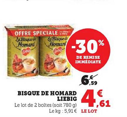 bisque de homard liebig