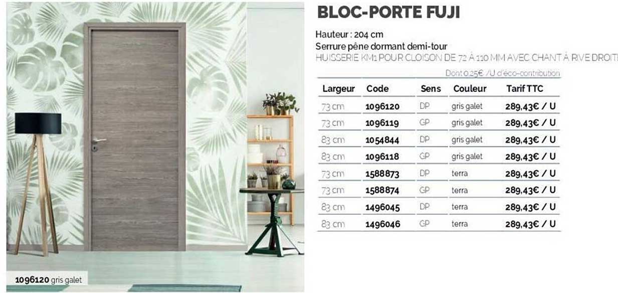 bloc-porte fuji