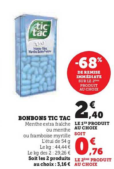 bonbons tic tac
