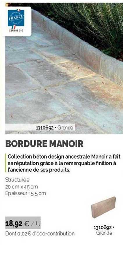 bordure manoir
