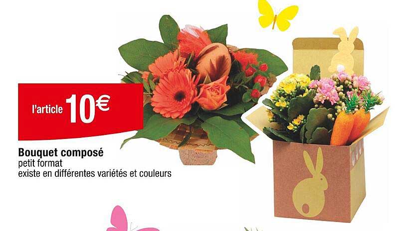 bouquet composé petit format
