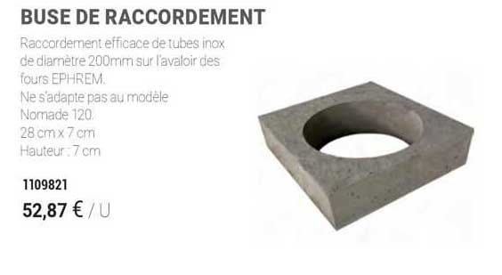 buse de raccordement