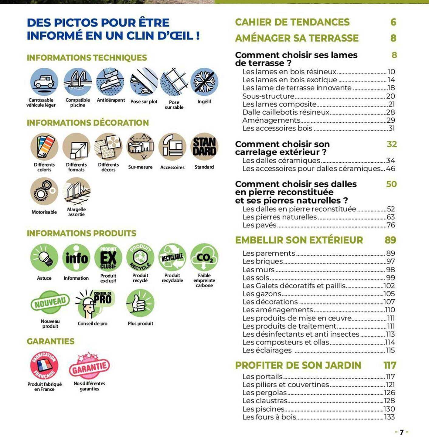 cahier de tendances