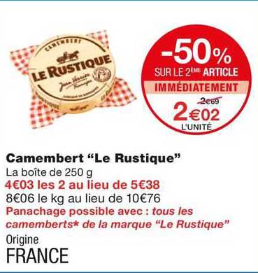 Camembert "le Rustique"