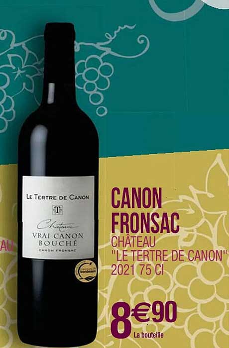 Canon Fronsac Château "le Tertre De Canon" 2021