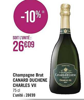 champagne brut canard duchêne charles VII