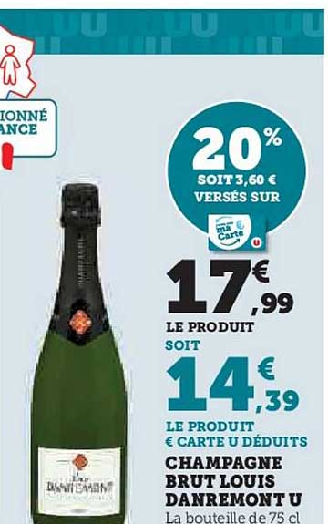 champagne brut louis danremont u