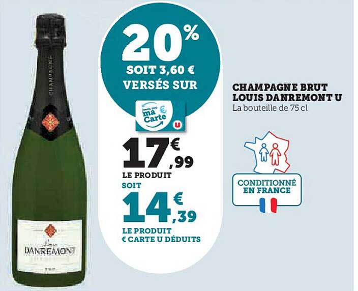 champagne brut louis danremont u