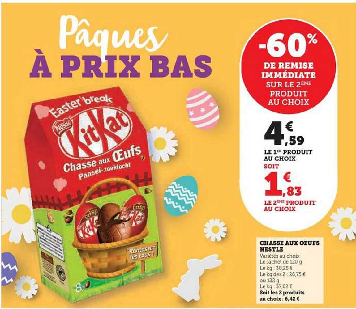 Chasse Aux œufs Nestlé