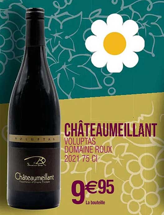 châteaumeillant voluptas domaine roux 2021 75 cl