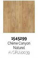 chêne canyon naturel