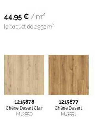 chêne desert clair chêne desert