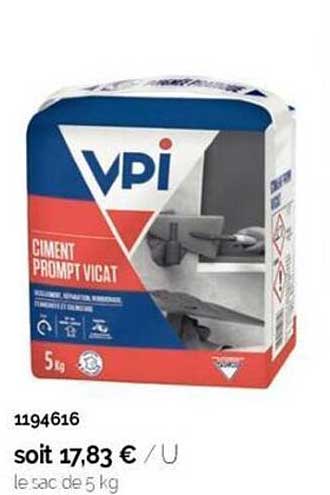 ciment prompt vicat vpi