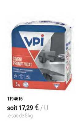 Ciment Prompt Vicat Vpi